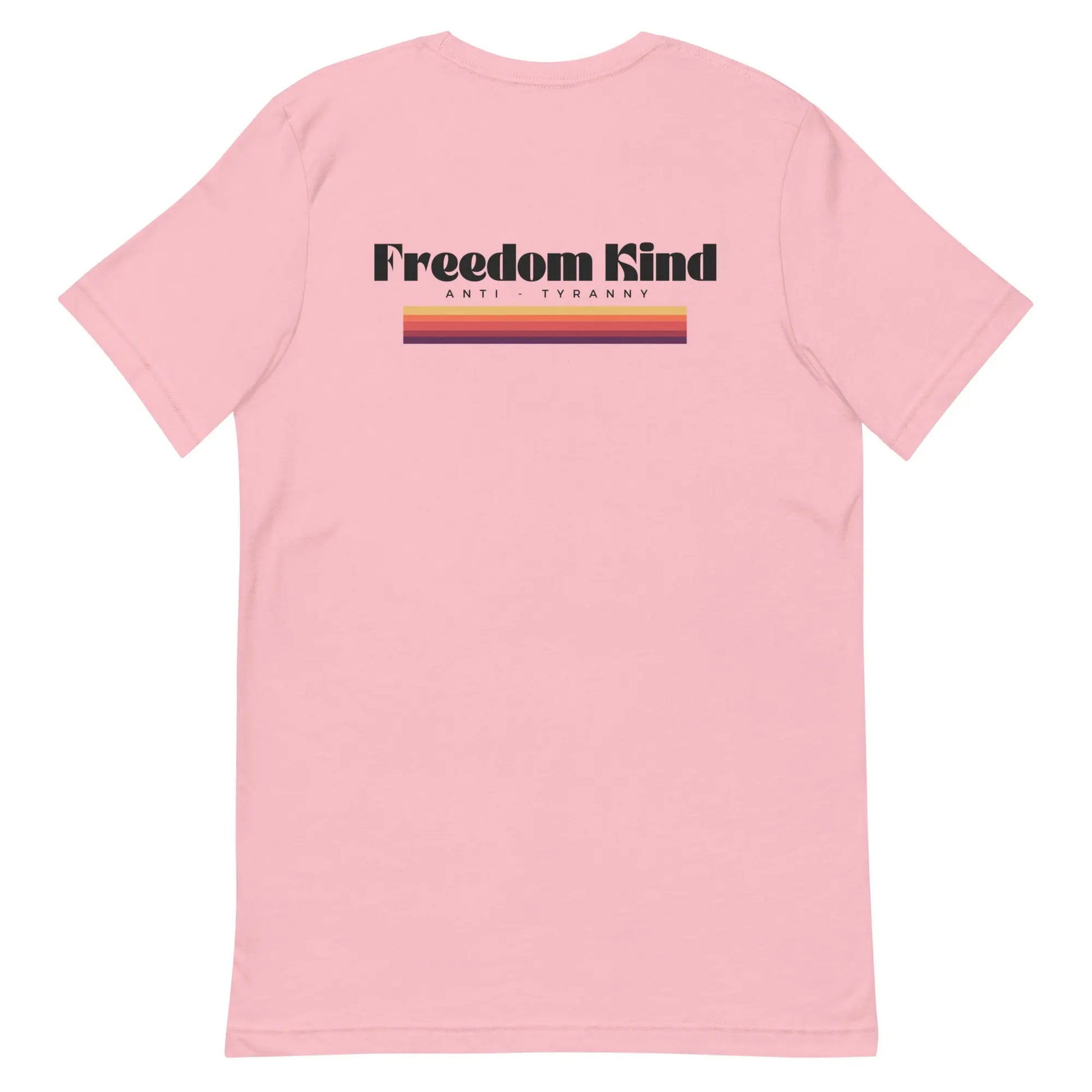Freedom Kind Anti - Tyranny Sunset Banner T-shirt - Image #19