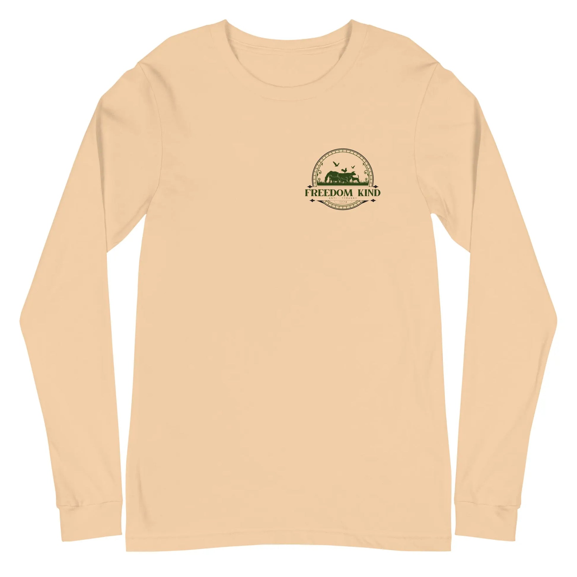 Unisex Long Sleeve Tee: Farm Theme | Freedom Kind Apparel - Image #14