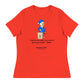Joe Biden Quote Women's Relaxed T-Shirt: 'I Don't Know About You, But I'm Gonna Go To Bed.' | Freedom Kind - Image #2