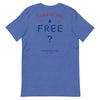 Land Of The Free ? | Men's T-Shirt - Heather True Royal