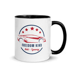 Anti - Tyranny Racing Sports Car | Mug with Color Inside - Image #13