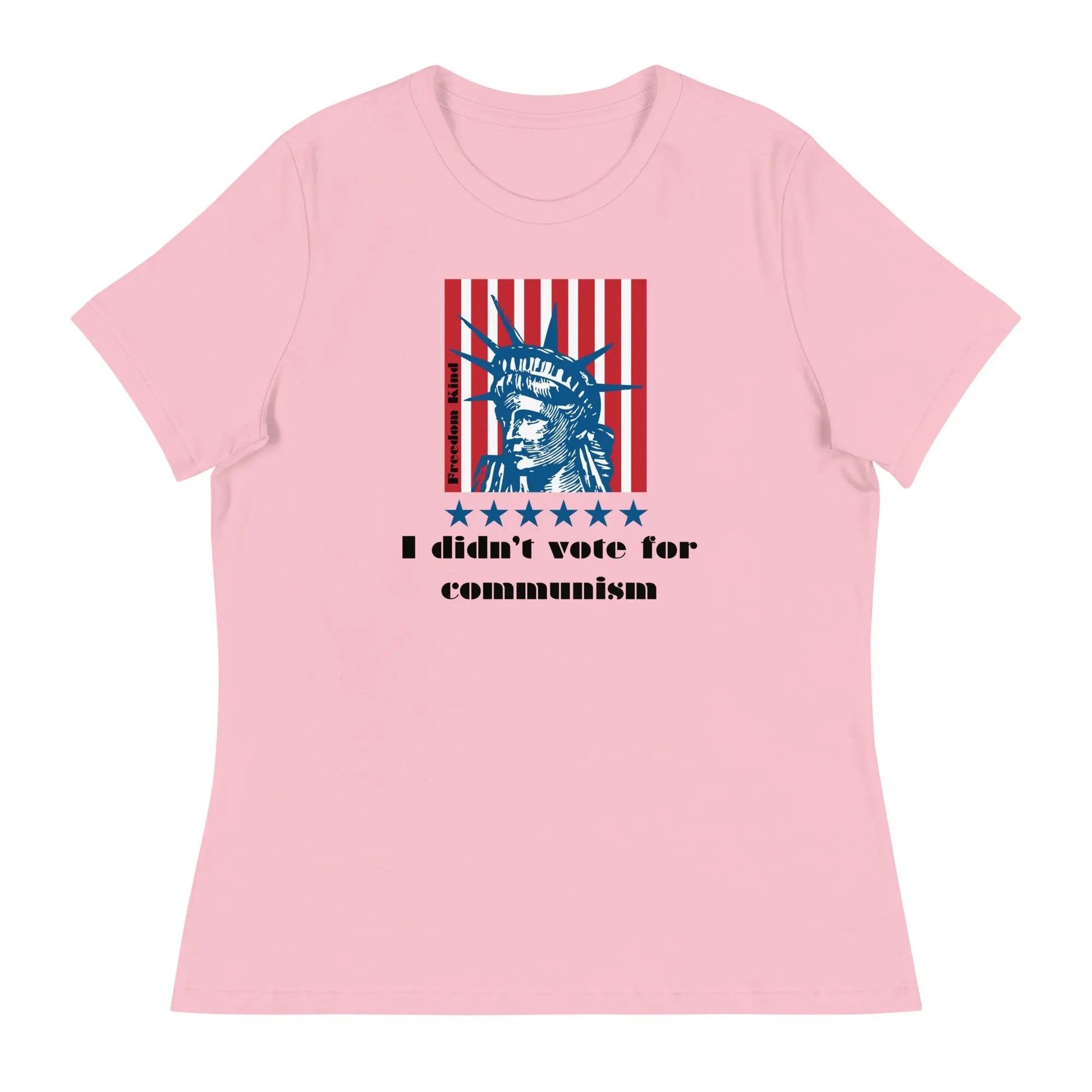 Women's Relaxed T-Shirt: 'I Didn't Vote For Communism' | Freedom Kind - Image #11