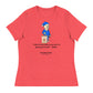 Joe Biden Quote Women's Relaxed T-Shirt: 'I Don't Know About You, But I'm Gonna Go To Bed.' | Freedom Kind - Image #3