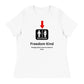 Just a Restroom Sign Women's Relaxed T-Shirt | Freedom Kind Apparel - Image #21