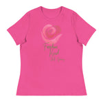 Women's Relaxed T-Shirt with Rose Design | Freedom Kind Apparel - Image #9