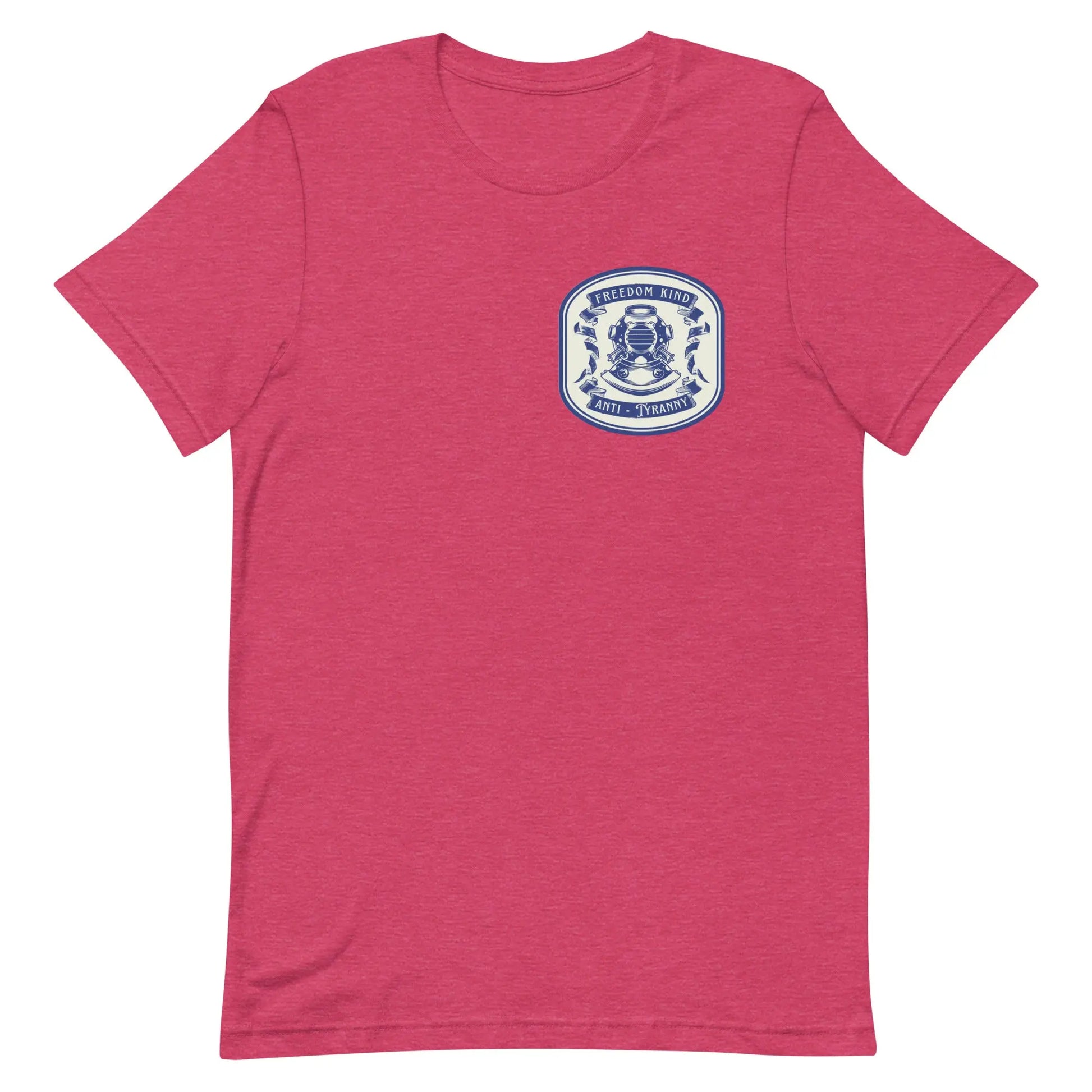 Freedom Kind Anti - Tyranny Vintage Scuba Logo T-shirt - Image #8