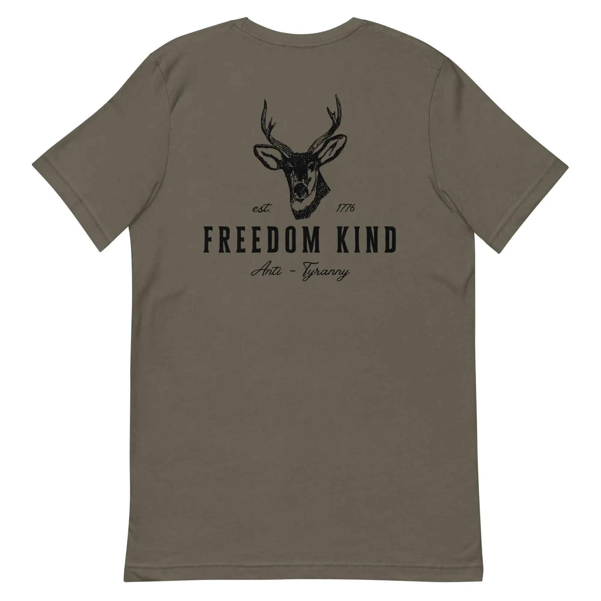 Anti-Tyranny Buck T-shirt | Freedom Kind Apparel - Image #5