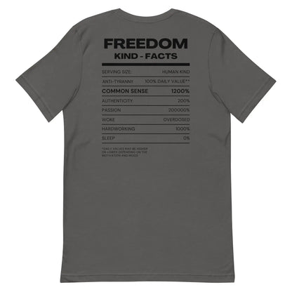 FK Food Label T-shirt | Freedom Kind Apparel - Image #4