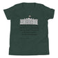Youth Short Sleeve T-Shirt with Charles de Montesquieu Quote | Freedom Kind Apparel - Image #5