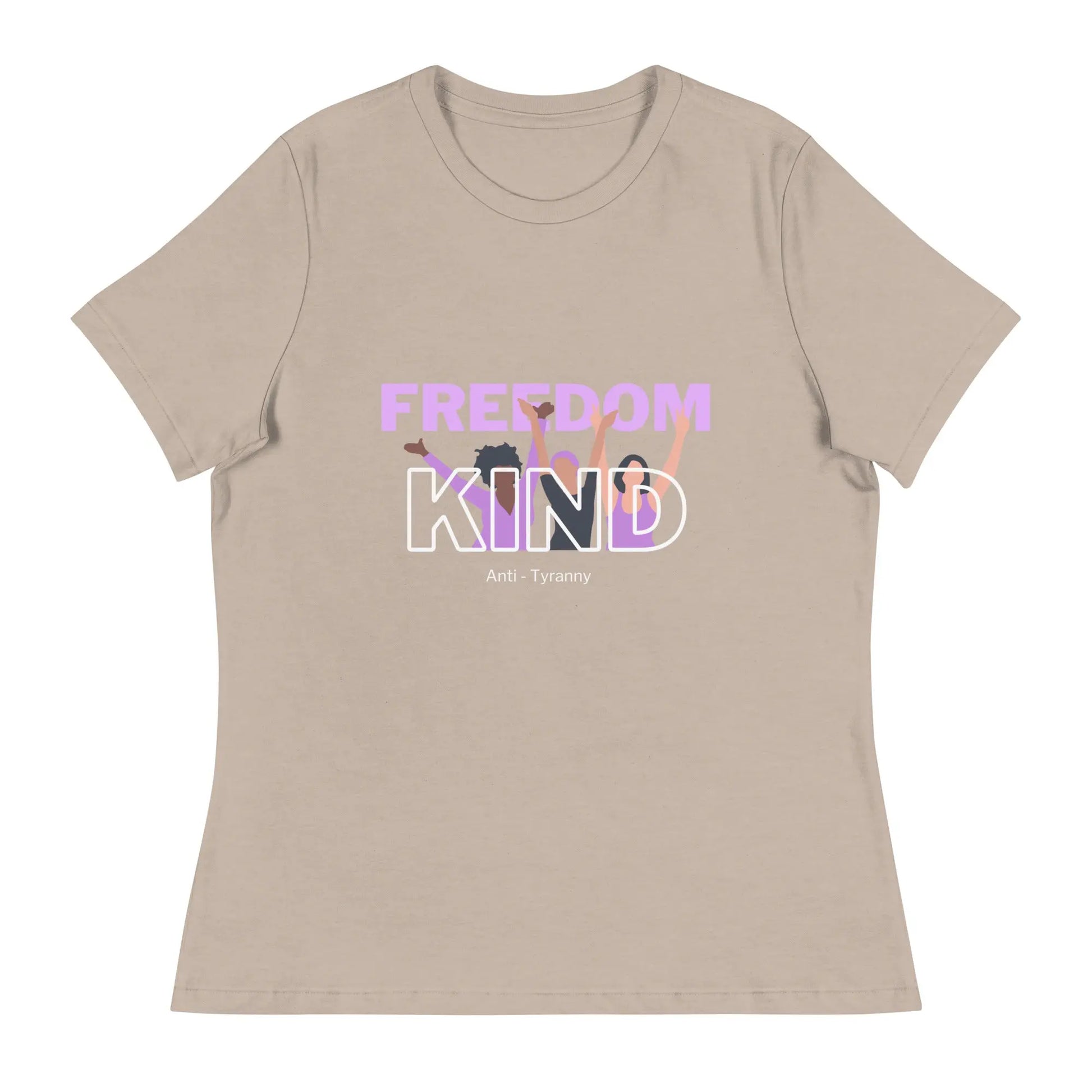 Women's Relaxed T-Shirt: Anti-Tyranny Celebration | Freedom Kind Apparel - Image #9