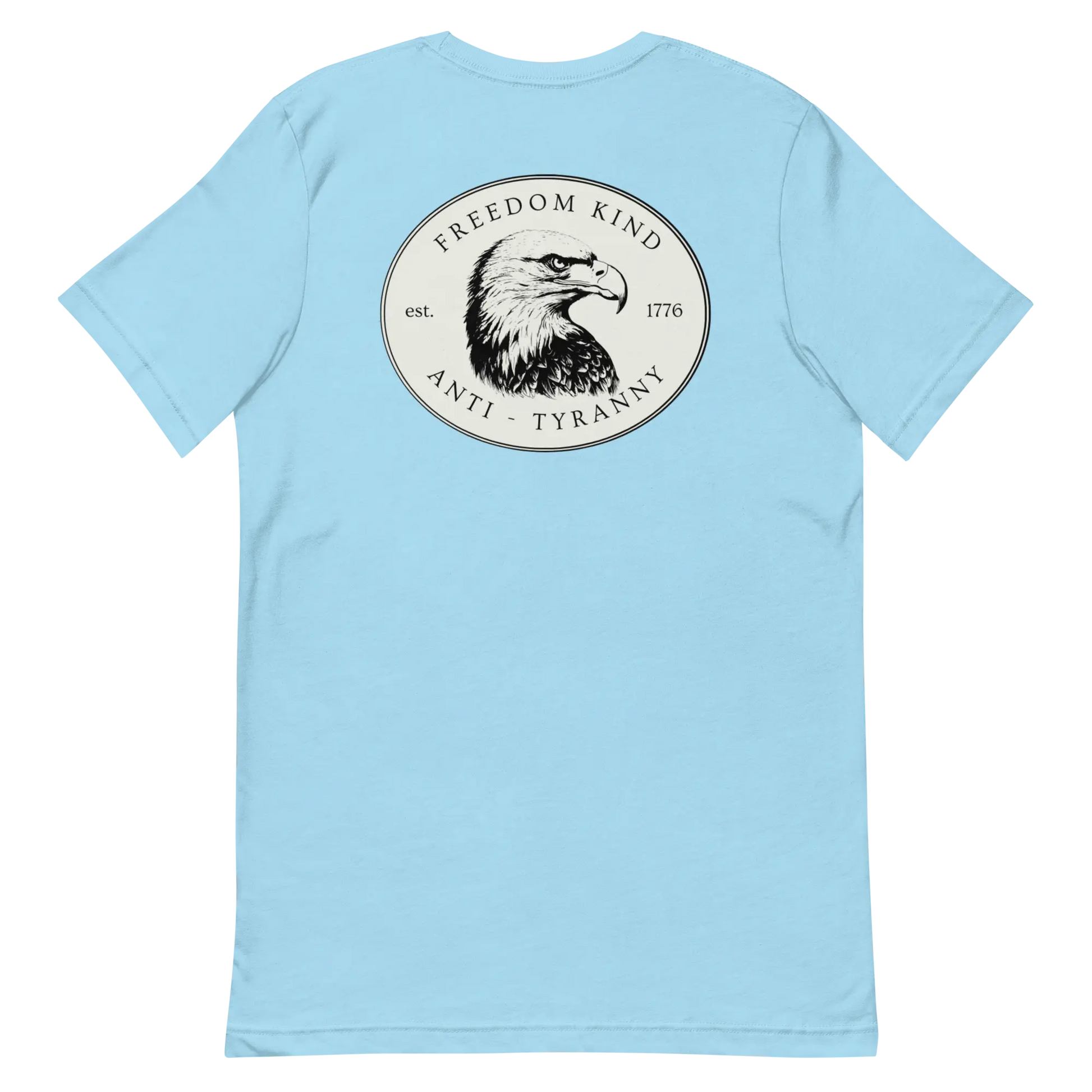 Freedom Kind Bald Eagle Logo Unisex t-shirt - Image #21