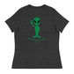 'We're Finally Real' Aliens Women's Relaxed T-Shirt | Freedom Kind Apparel - Image #1