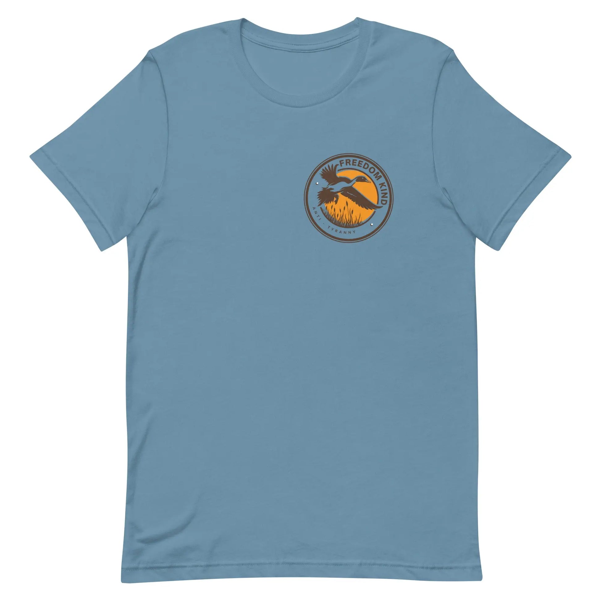 Freedom Kind Anti - Tyranny Mallard Duck T-shirt - Image #10