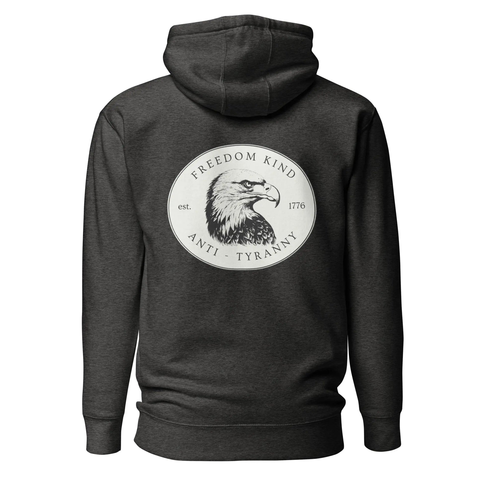 Freedom Kind Bald Eagle Logo Hoodie - Image #9