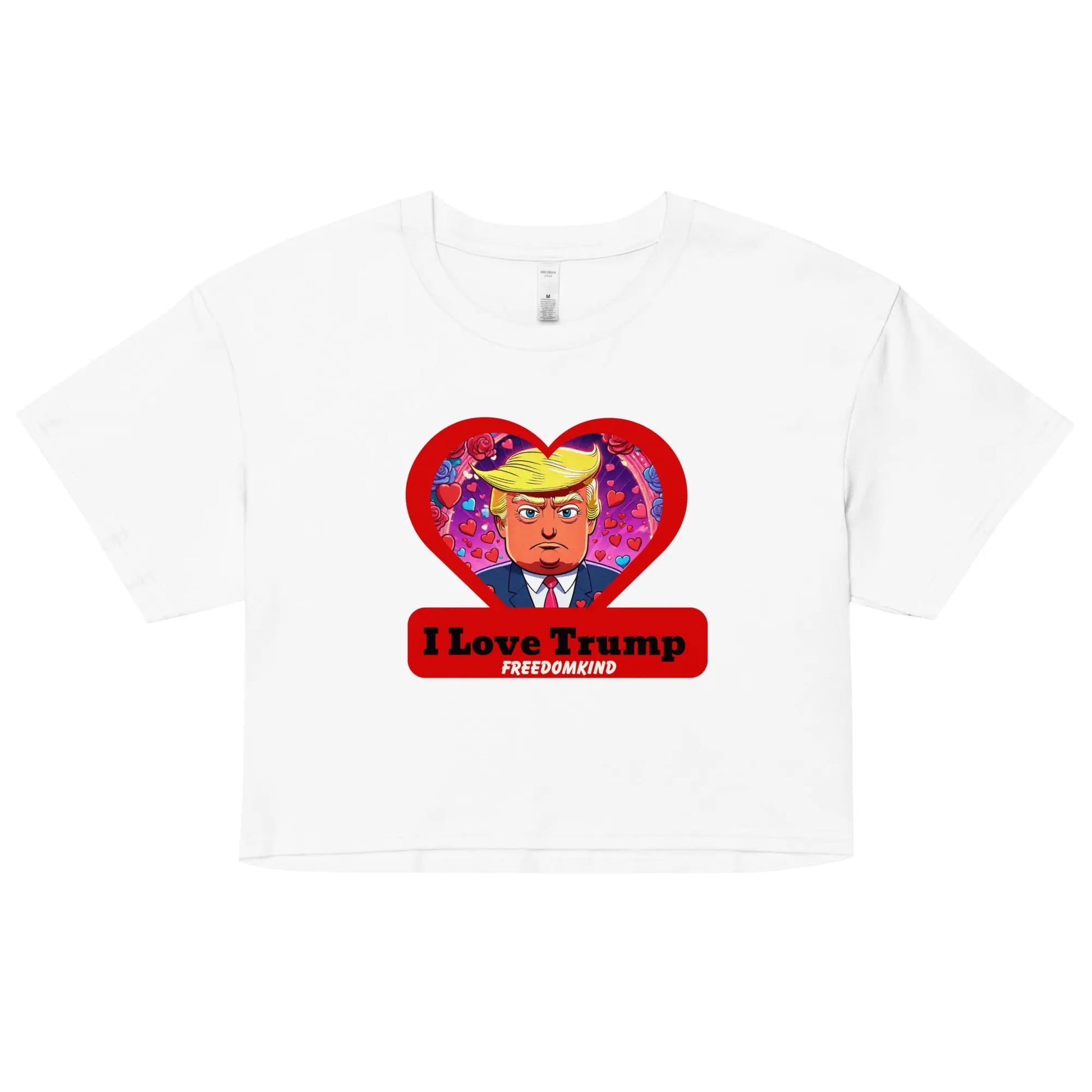 I love Trump 2 | Women’s crop top - Image #15