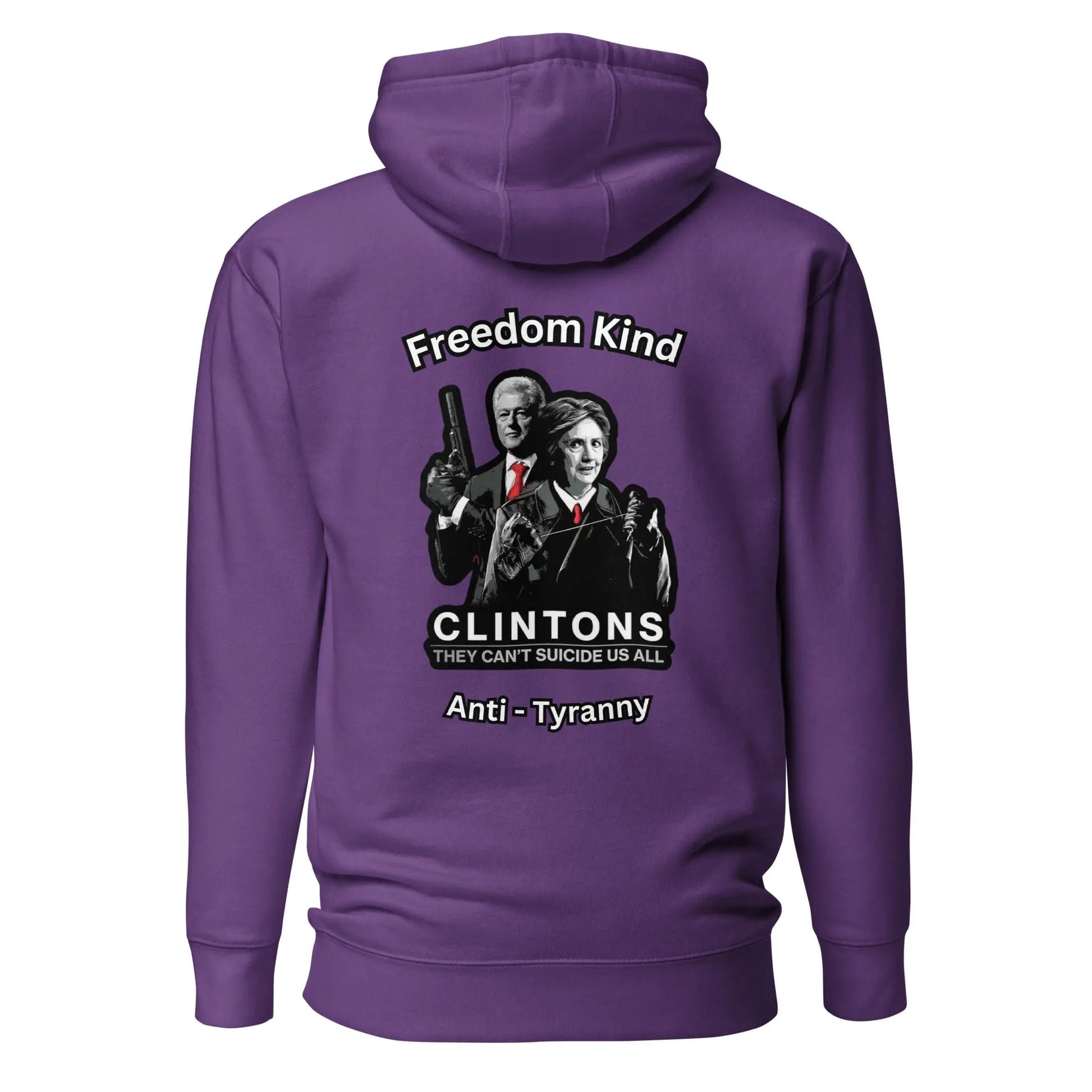 Clinton's - They Can't Suicide Us All | Men's Hoodie - Image #13
