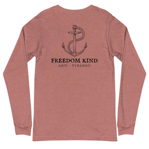 Anchor Long Sleeve Tee | Freedom Kind Apparel - Image #1