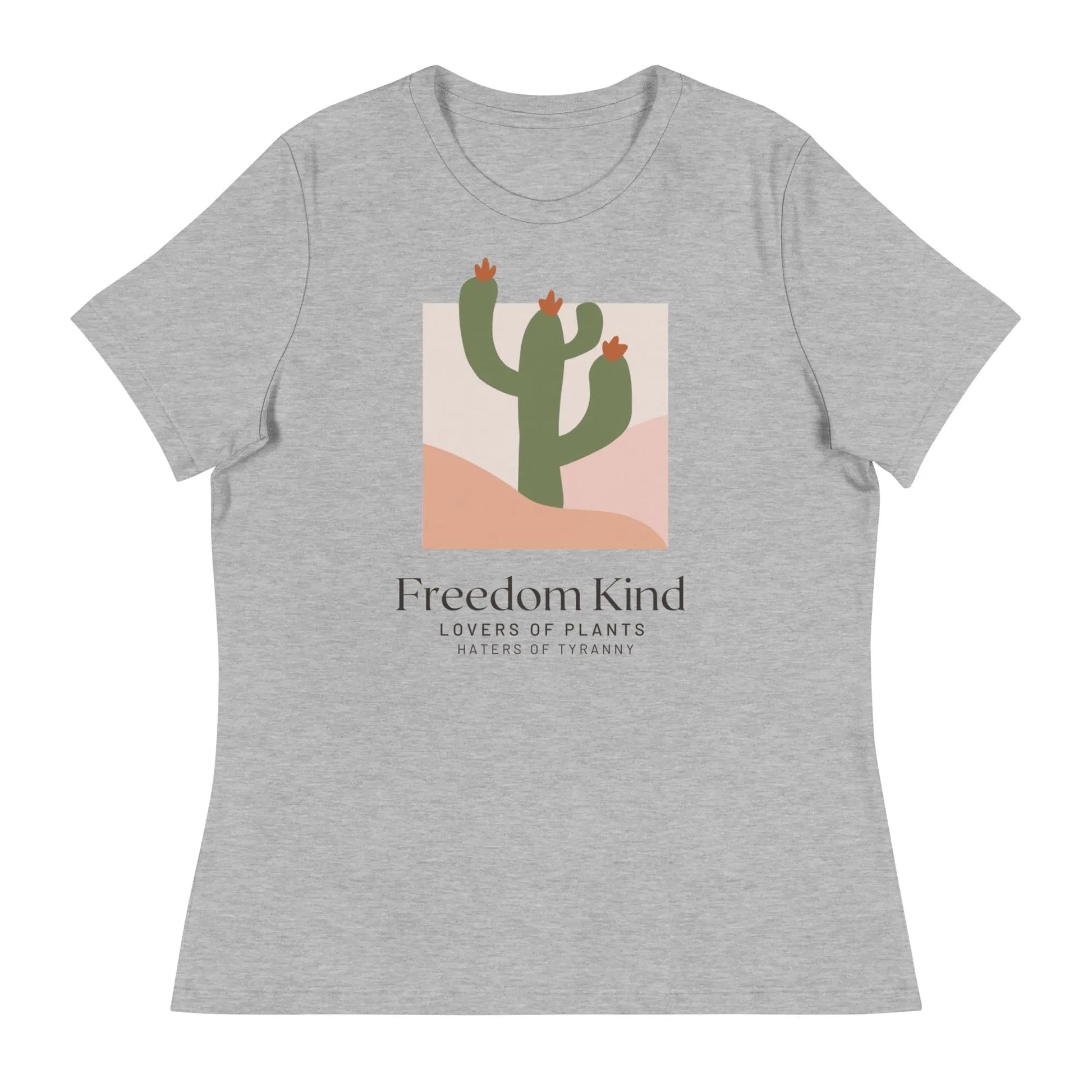 Lover of Plants Haters of Tyranny Women's Relaxed T-Shirt | Freedom Kind Apparel - Image #14
