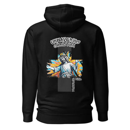 Unwavering Christian | Men's Hoodie - Image #3