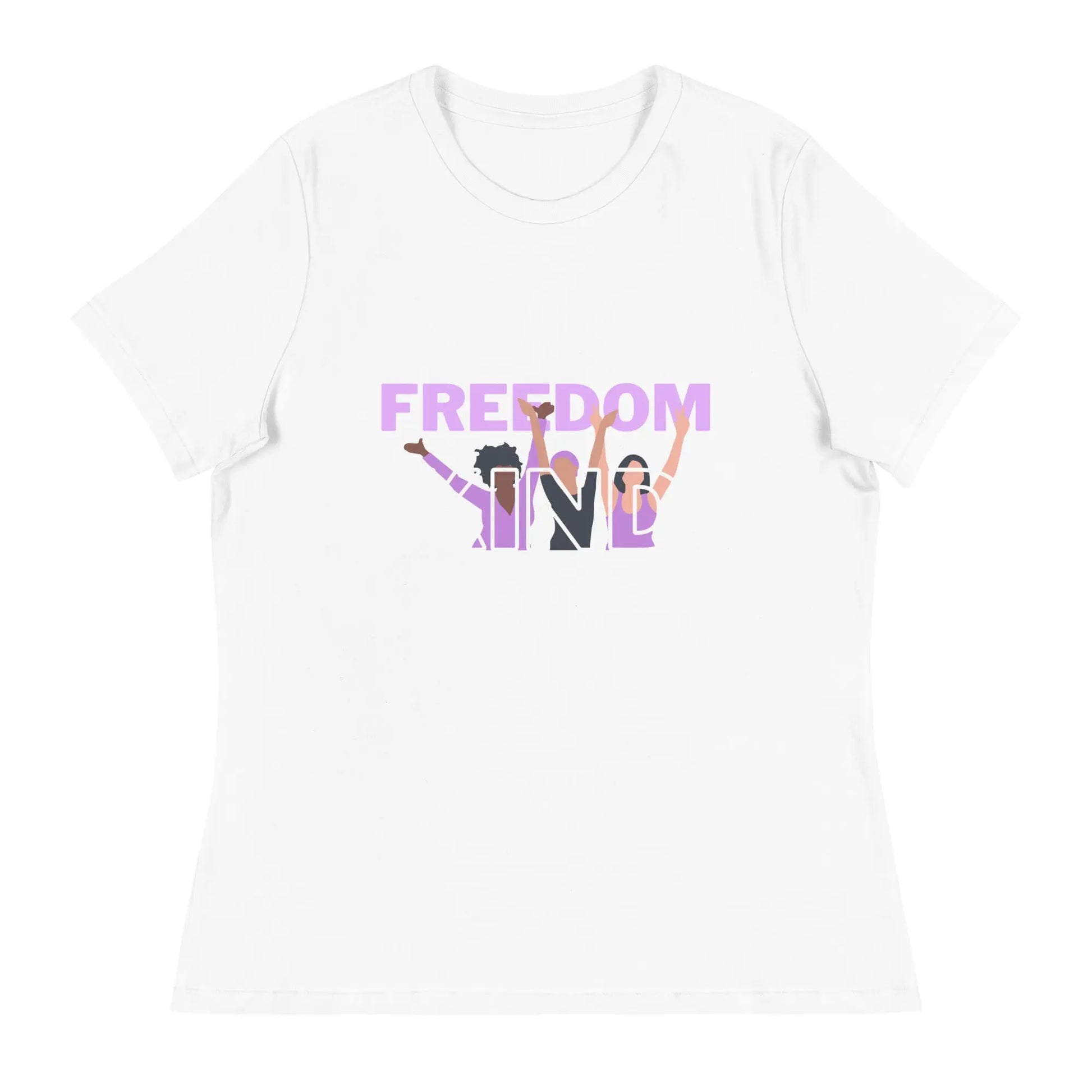 Women's Relaxed T-Shirt: Anti-Tyranny Celebration | Freedom Kind Apparel - Image #14