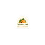 Anti-Tyranny Camping Bubble-free Stickers | Freedom Kind - Image #2