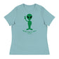 'We're Finally Real' Aliens Women's Relaxed T-Shirt | Freedom Kind Apparel - Image #17