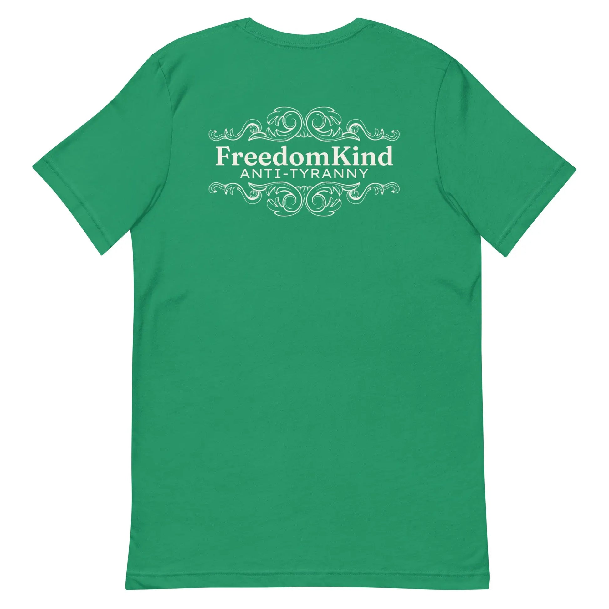 Freedom Kind Anti - Tyranny Scroll Logo T-shirt - Image #12