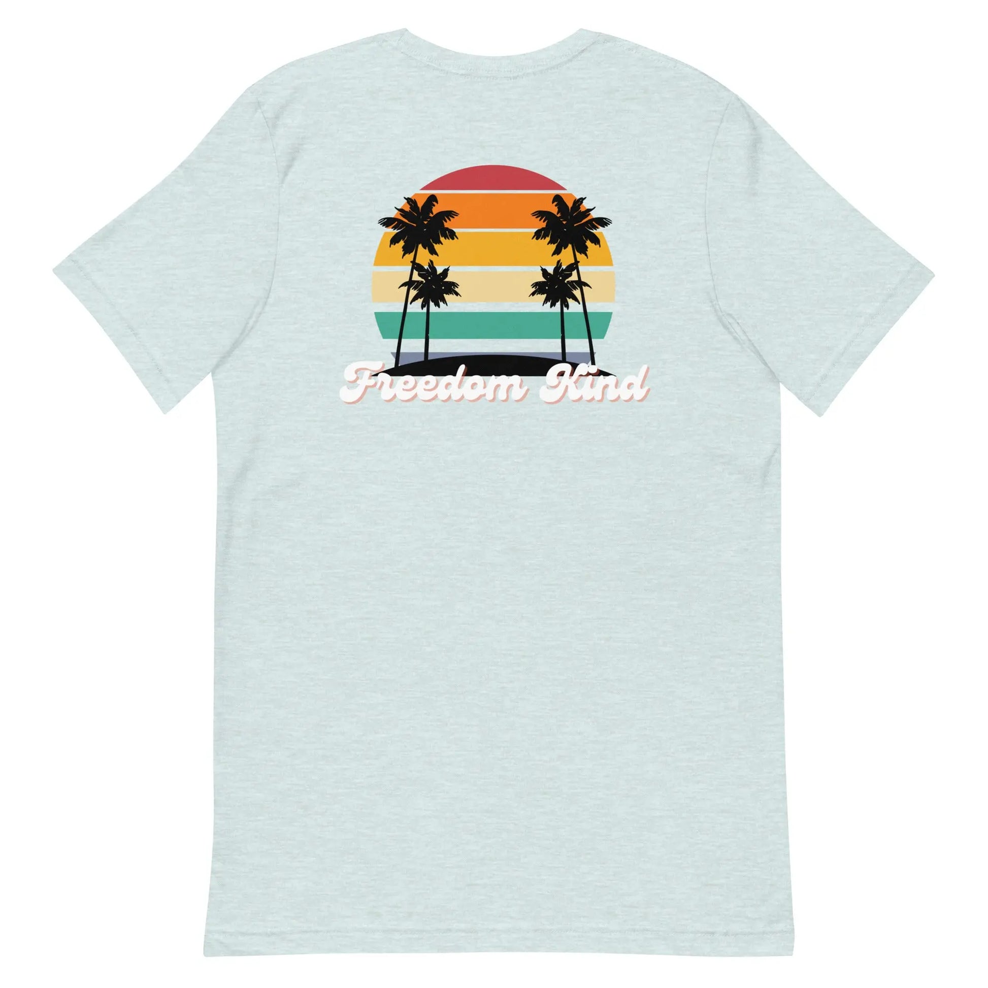 Freedom Kind Beach Sunset T-shirt - Image #25