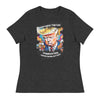 Bring Back The Don - Donald Trump | Women's Relaxed T-Shirt - Dark Grey Heather