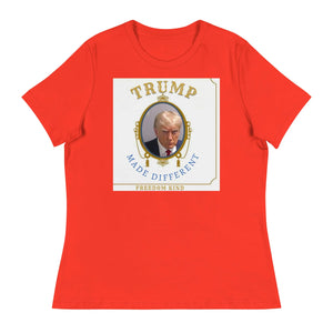 Trump Album Women's Relaxed T-Shirt | Freedom Kind Apparel - Image #2