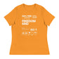 Women's Relaxed T-Shirt: 100% Human Kind | Freedom Kind Apparel - Image #17