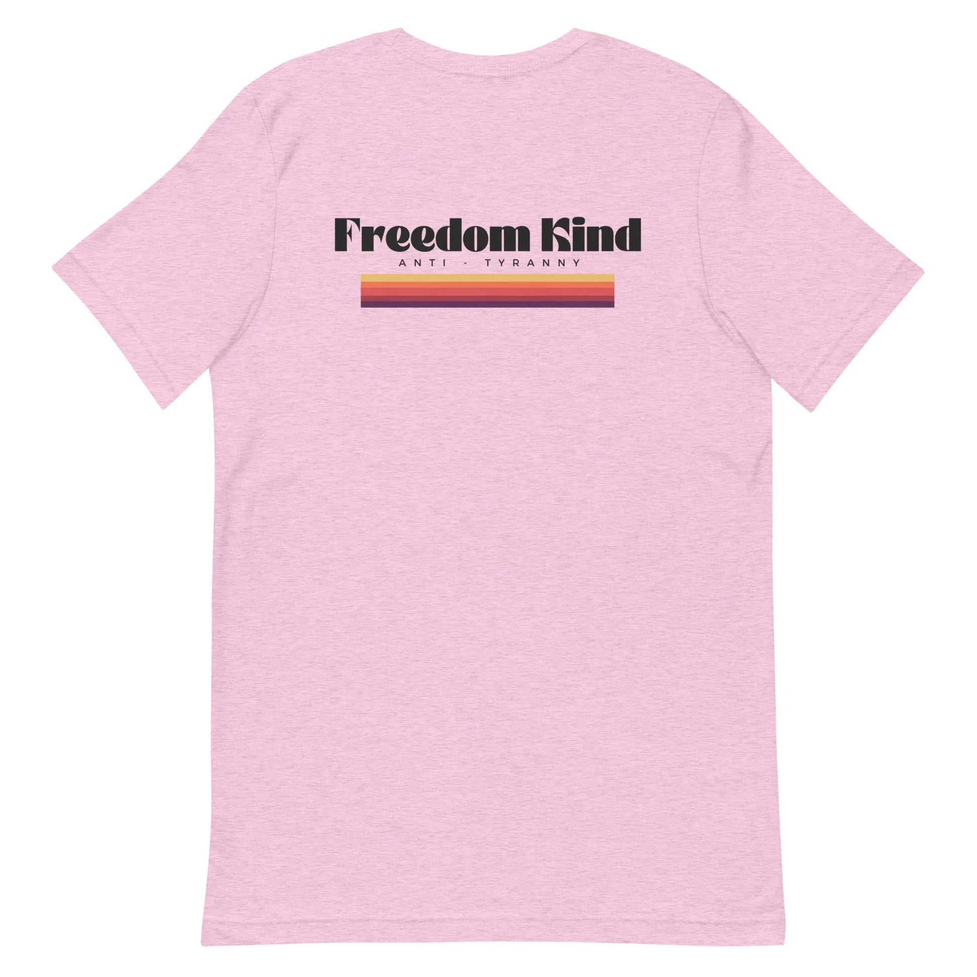 Freedom Kind Anti - Tyranny Sunset Banner T-shirt - Image #15