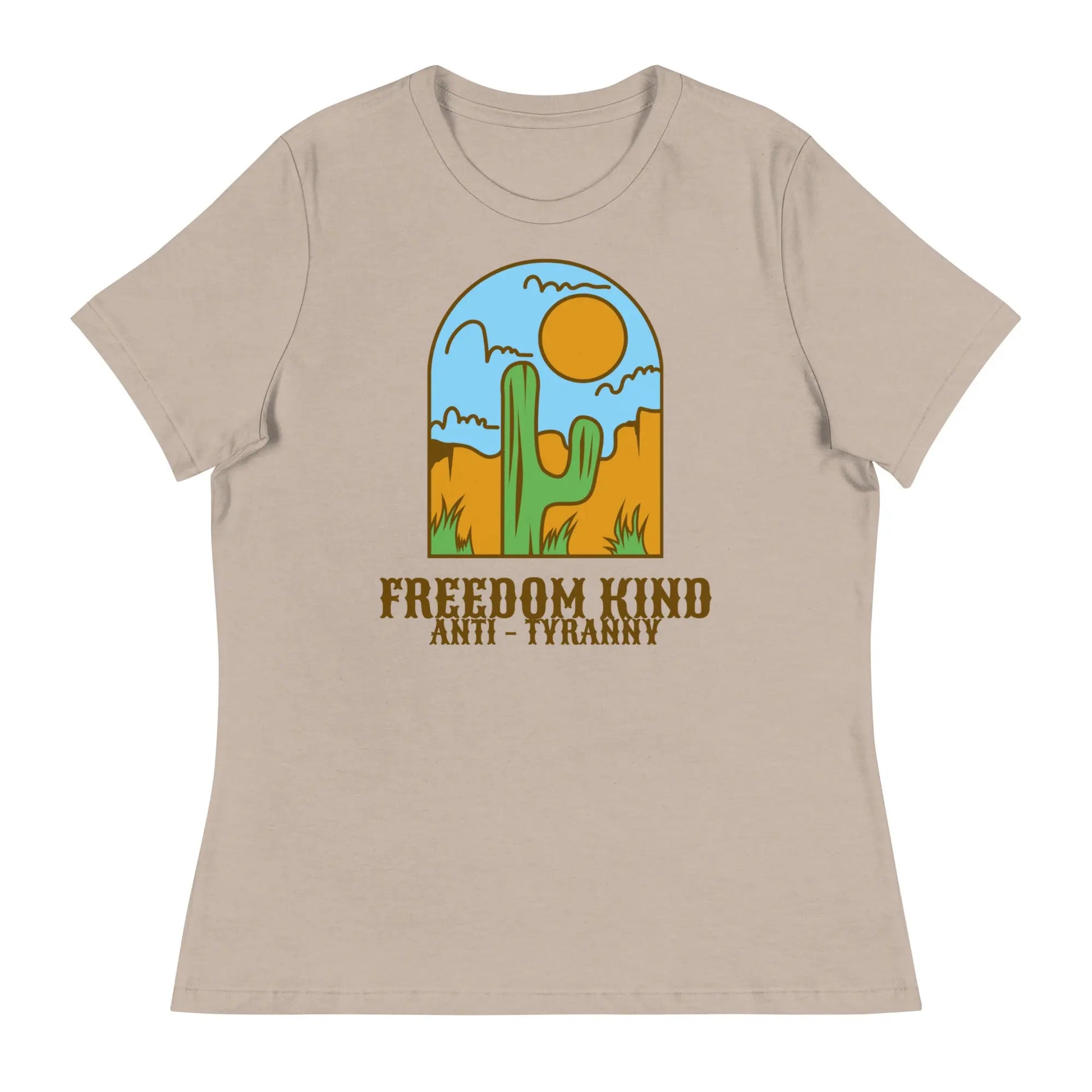 Cactus Women's Relaxed T-Shirt | Freedom Kind Apparel - Image #19
