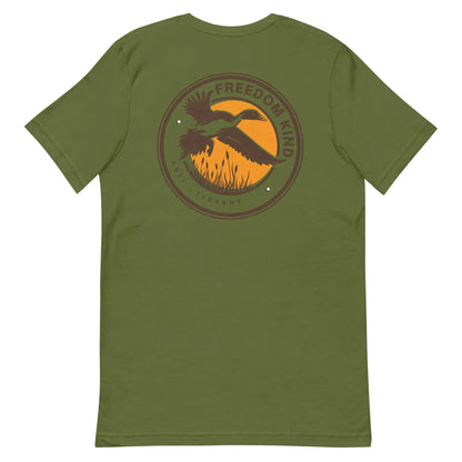 Freedom Kind Anti - Tyranny Mallard Duck T-shirt - Image #3