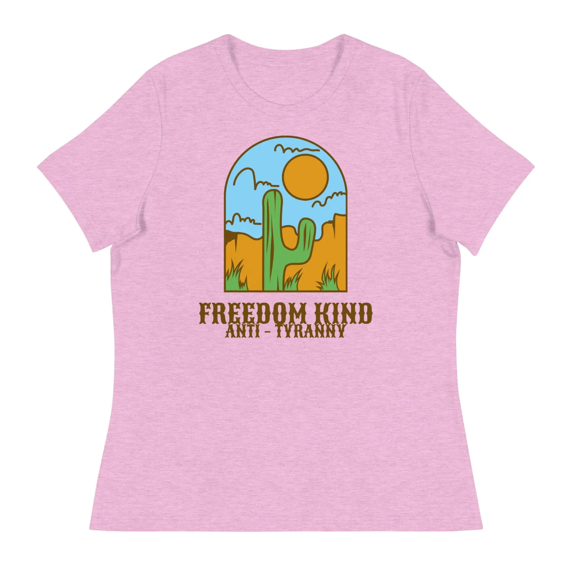 Cactus Women's Relaxed T-Shirt | Freedom Kind Apparel - Image #21
