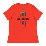 Women's Relaxed T-Shirt: Bidenomics 'It's Simple Math' | Freedom Kind Apparel - Image #3