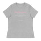 Women's Relaxed T-Shirt: 'Motherhood in Progress' | 'I'm Not Carrying an Egg, It's a Baby!' | Freedom Kind - Image #8