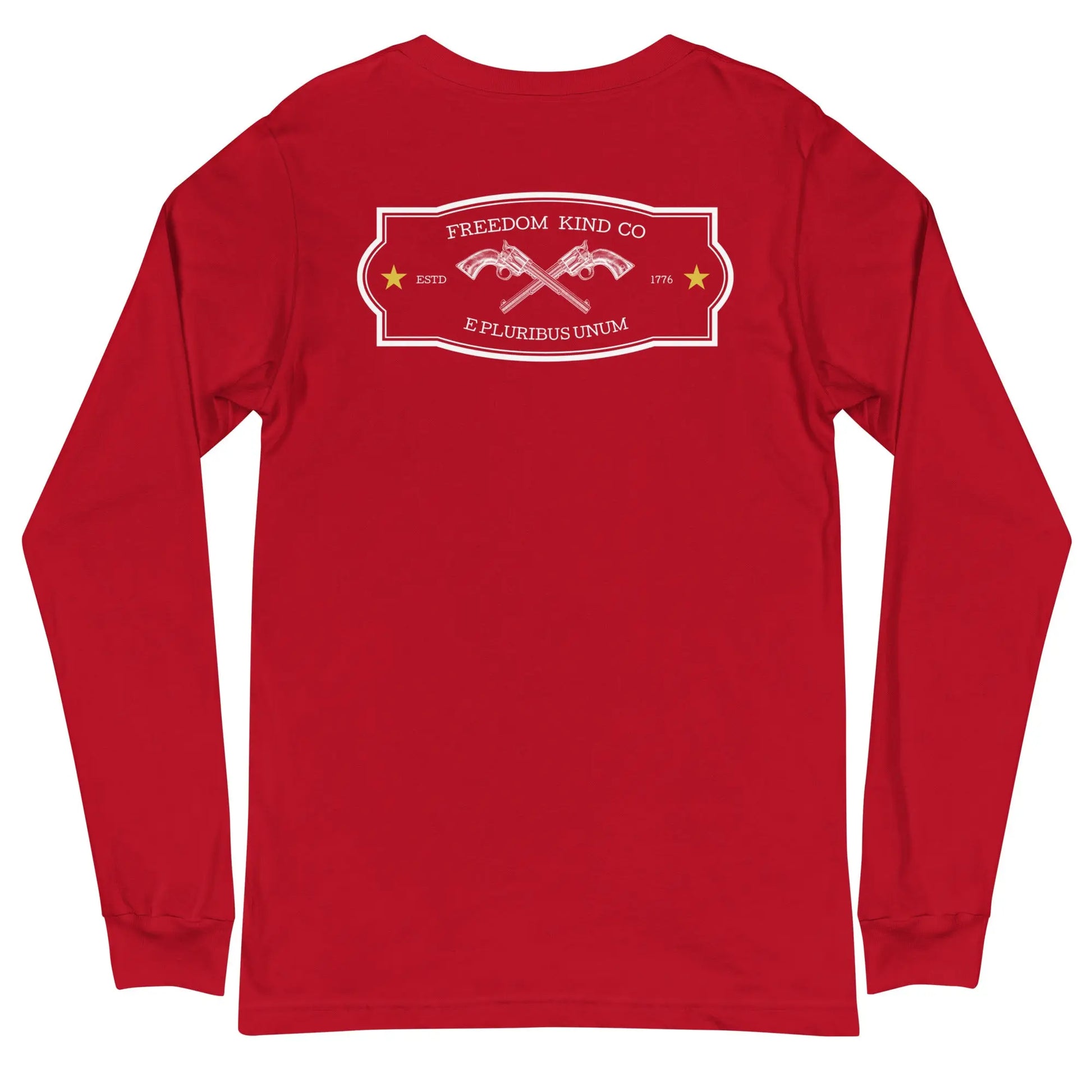 E Pluribus Unum Long Sleeve Tee | Freedom Kind Apparel - Image #5