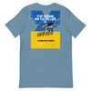 "Stop Sending Our Tax Dollars To Ukraine" | Men's T-Shirt - Steel Blue