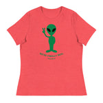 'We're Finally Real' Aliens Women's Relaxed T-Shirt | Freedom Kind Apparel - Image #7