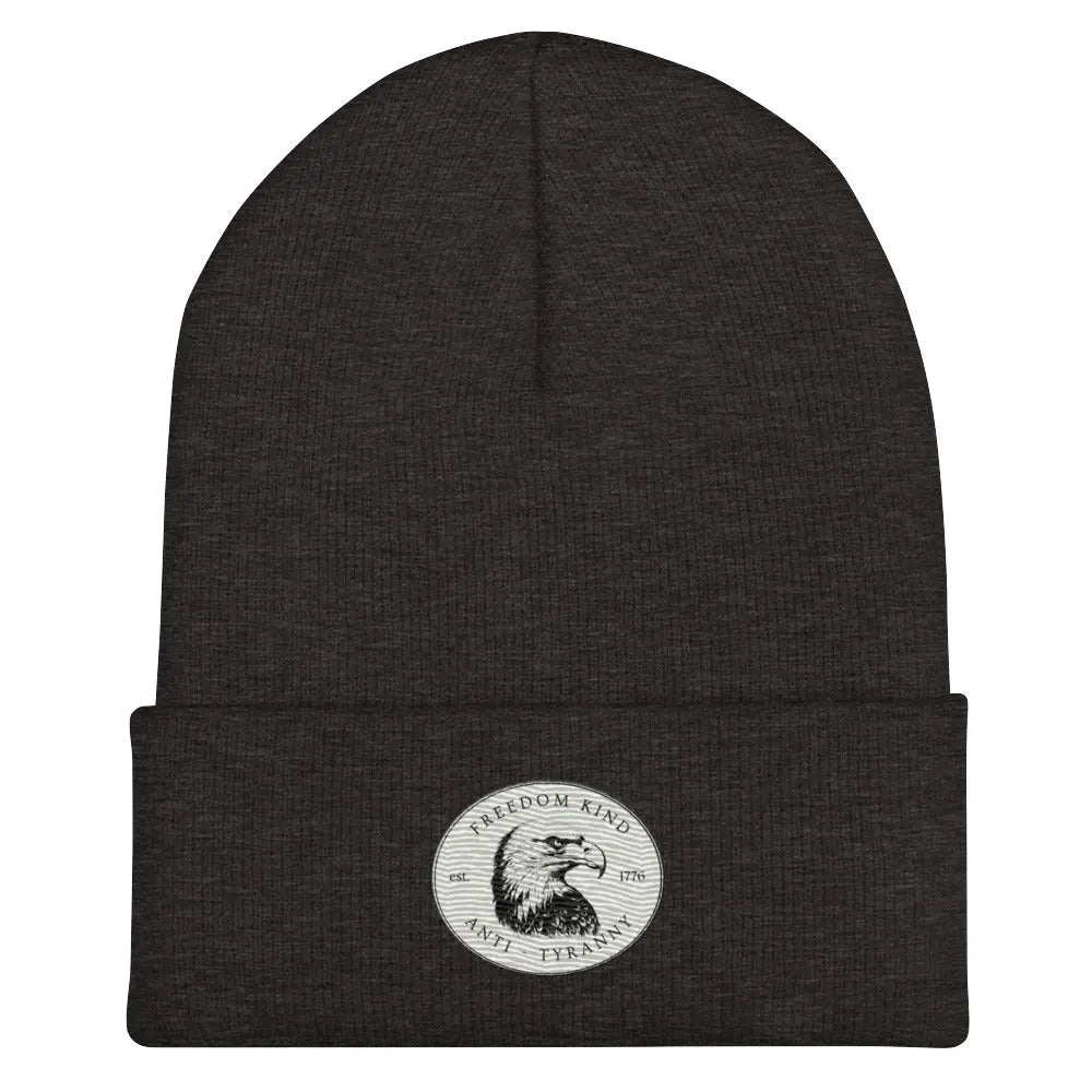 Freedom Kind Bald Eagle Logo Cuffed Beanie - Image #5