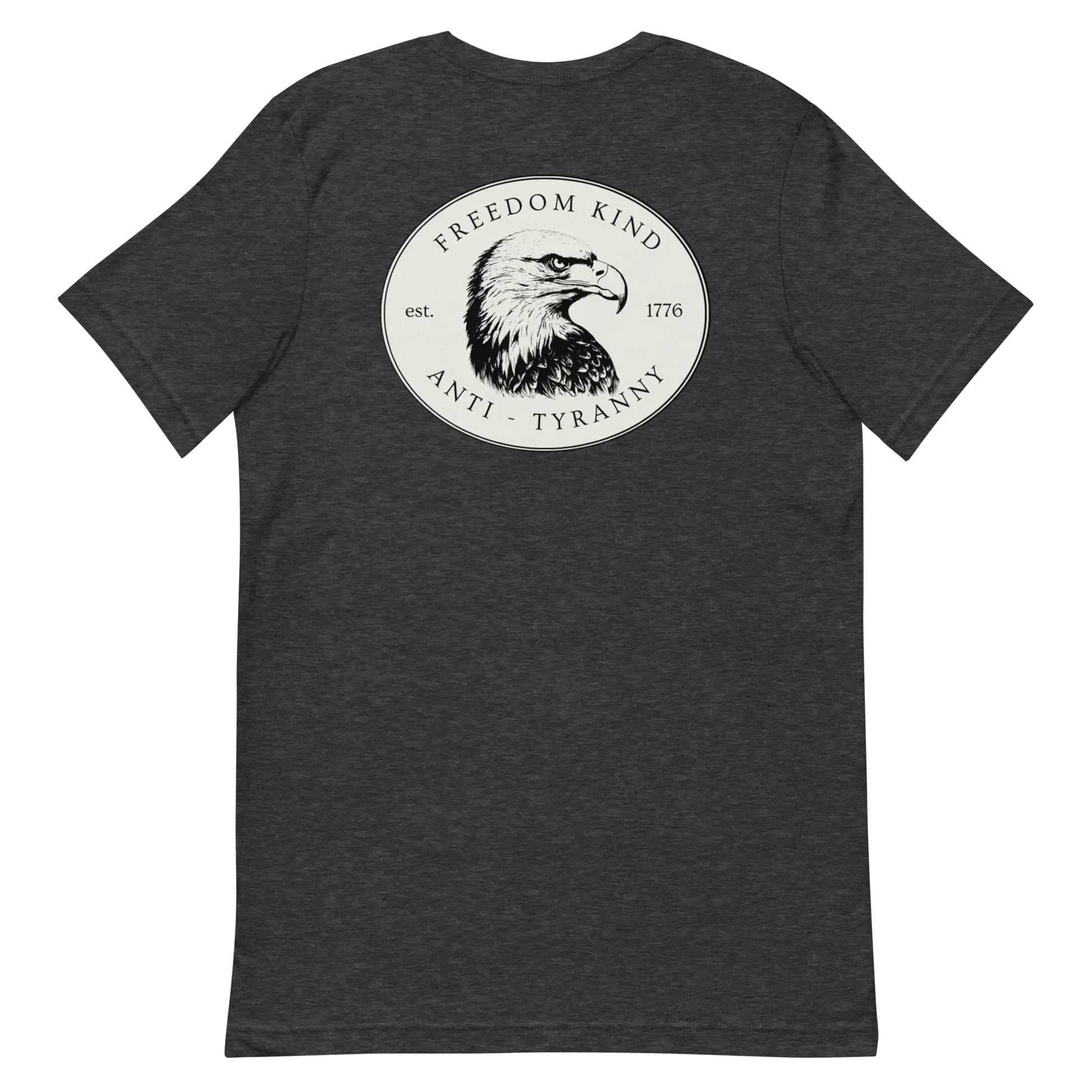 Freedom Kind Bald Eagle Logo Unisex t-shirt - Image #7