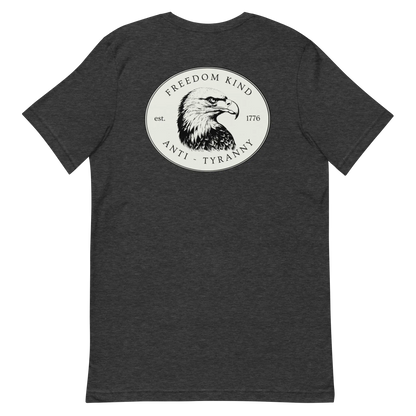 Freedom Kind Bald Eagle Logo Unisex t-shirt - Image #7
