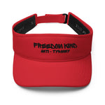 Black Graffiti Anti - Tyranny | Freedom Kind Visor - Image #5
