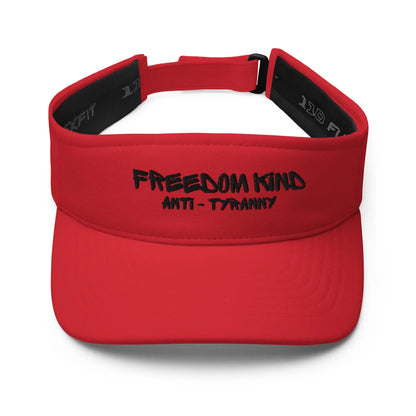 Black Graffiti Anti - Tyranny | Freedom Kind Visor - Image #5