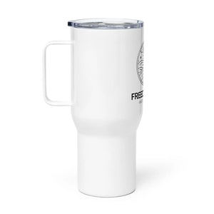 Freedom Kind Anti - Tyranny Night Time Seas Travel mug with a handle - Image #2