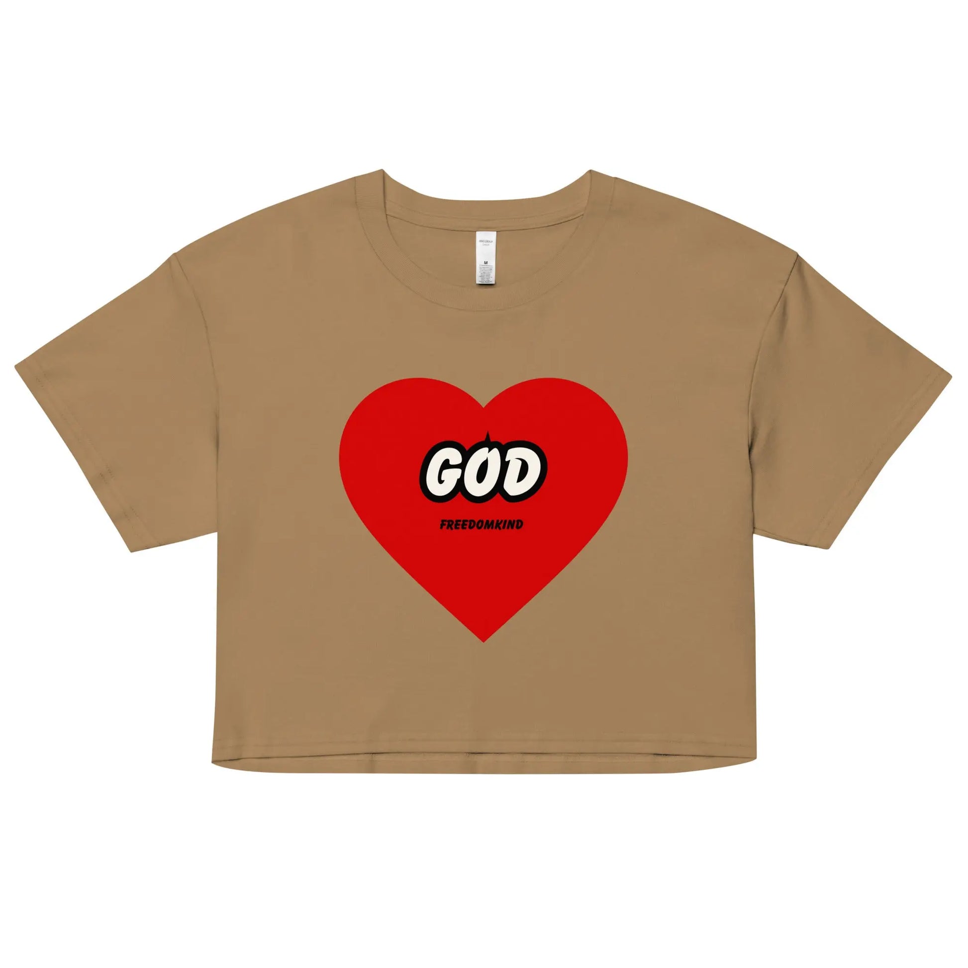 Love God | Women’s crop top - Image #1