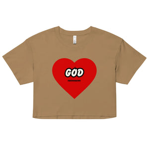 Love God | Women’s crop top - Image #1