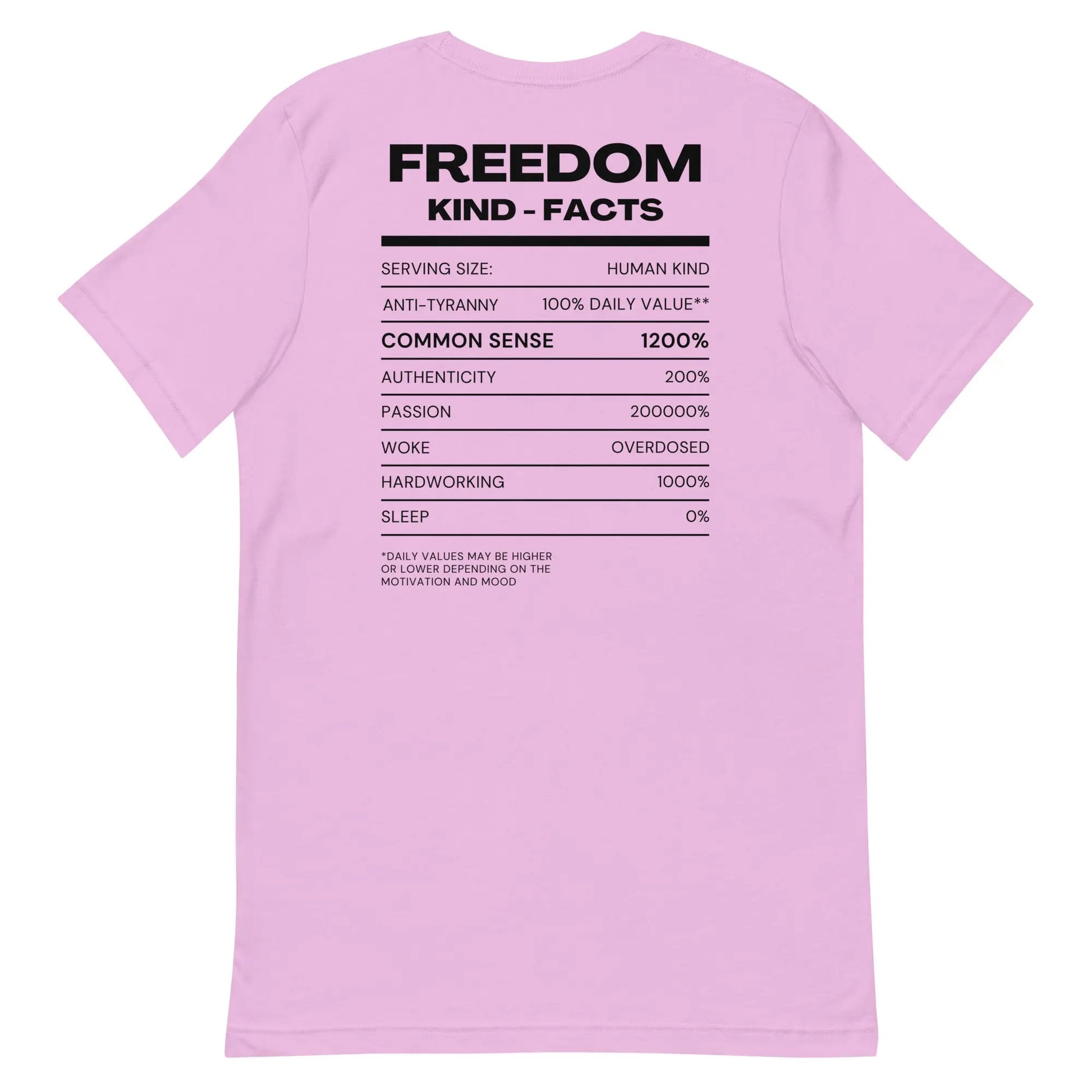 FK Food Label T-shirt | Freedom Kind Apparel - Image #25