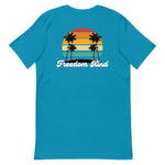 Freedom Kind Beach Sunset T-shirt - Image #9